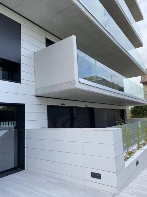 Precioso Apartamento Con Terraza Y Piscina En Portonovo-Sanxenxo Exterior photo