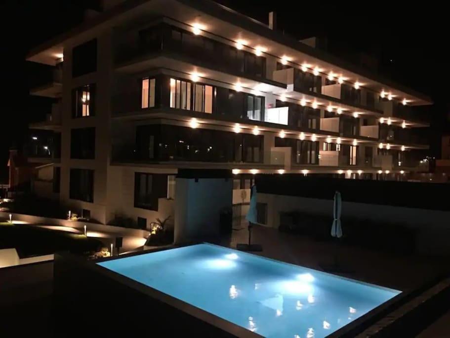 Precioso Apartamento Con Terraza Y Piscina En Portonovo-Sanxenxo Exterior photo